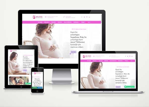 Ebe Doğum Danışmanı Web Sitesi Paketi Pre