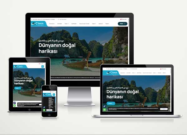 Tur - Gezi Firma Web Sitesi Paketi Journey